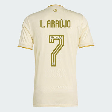 Camisa Adidas Flamengo 2025/26 III LUIZ ARAUJO N° 7